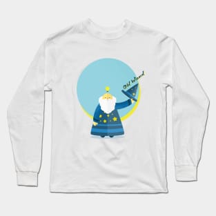 Old Wizard Character Long Sleeve T-Shirt